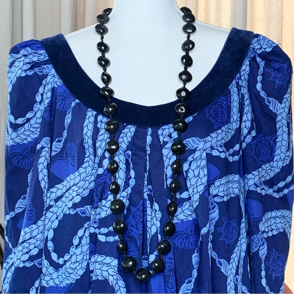 60s Heidi Flowers Kukui Necklace